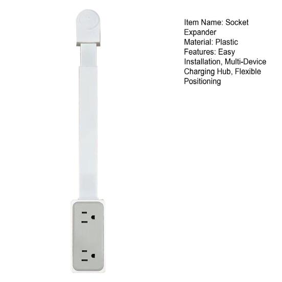 Расширитель розеток с портами USB-A и USB-C1, розетки переменного тока, удлинитель электрических розеток для зарядки нескольких устройств