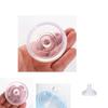 Bpa Free Wide Mouth Nipple For Medium Clear Silicone