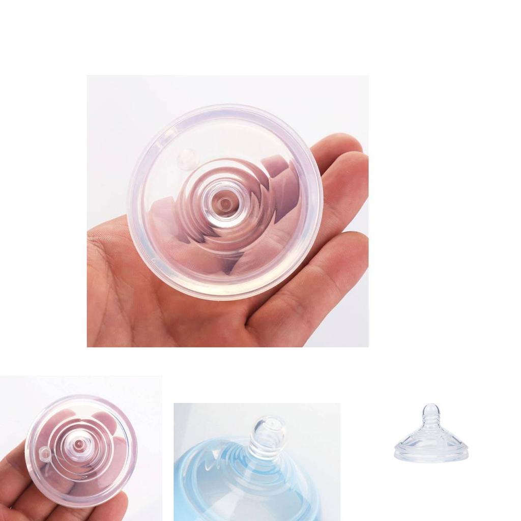 Bpa Free Wide Mouth Nipple For Medium Clear Silicone
