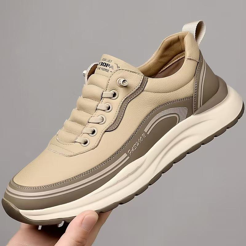 Обувь мужская новая летняя мужская спортивная обувь мода корейская версия тренд белые туфли на открытом воздухе однопедальная внешняя торговля