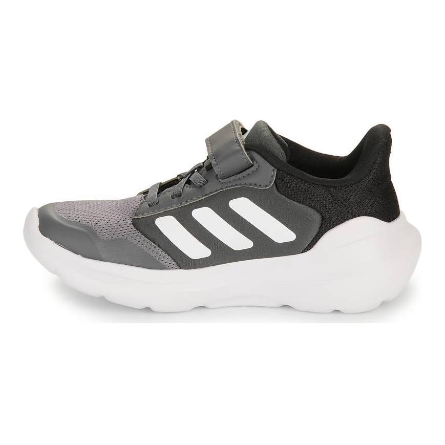 adidas Tensaur Run 3.0 Легкие Удобные Нескользящие Прочные Низкие Кроссовки для Бега Детские Кроссовки Черные Белые IE5986