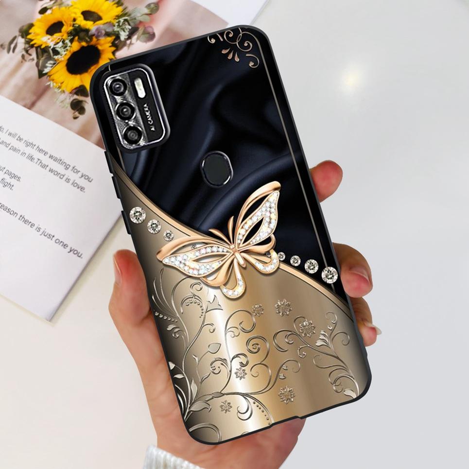 Case For ZTE Blade A7s A7020 Black Matte Soft TPU Protection Shockproof Cover For ZTE Blade L210 Fundas Stylish Luxury Housing