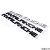 Suitable for Chevrolet GMC AVALANCH  modification, electroplated ABS car label, trunk label decoration car sticker emblem
