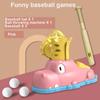 Воздушная ракетная установка Спортивная бейсбольная детская игра Мяч-выброс Пусковая установка Катапульта Диск Тренировка L0G7