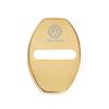 VW 4PCS Car Interior Door Lock Cover Stainless Steel Auto Door Latch Protective Stickers For Volkswagen VW GOLF Polo Beetle Tiguan EO1