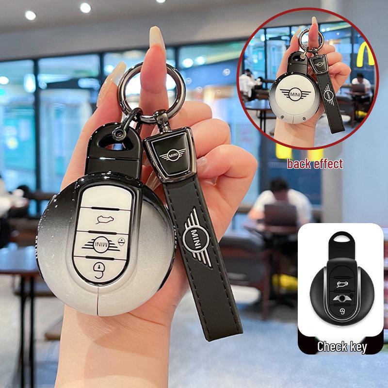 BMW Mini Key Protective Cover with Metal Buckle for Countryman/Cooper One