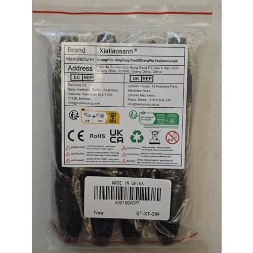 Xiatiaosann 4-Pin XLR Female Plug Connector & 4-Pin XLR Male Plug Connector, 4-Pin XLR Male Female Plug Audio Microphone Mic Connector for Speakers, M