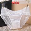 8Colors Breathable Seamless Underwear Fashion Lace Silk Cotton Women Sexy Lace  Briefs Female