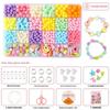 DIY Kids' Beaded Bracelet Kit for Kindergarten Jewelry Crafting