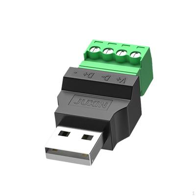 4-контактный разъем USB 2.0, простой в использовании, ремонте, замене, штекер, позволяет избежать сварки для U-диска,