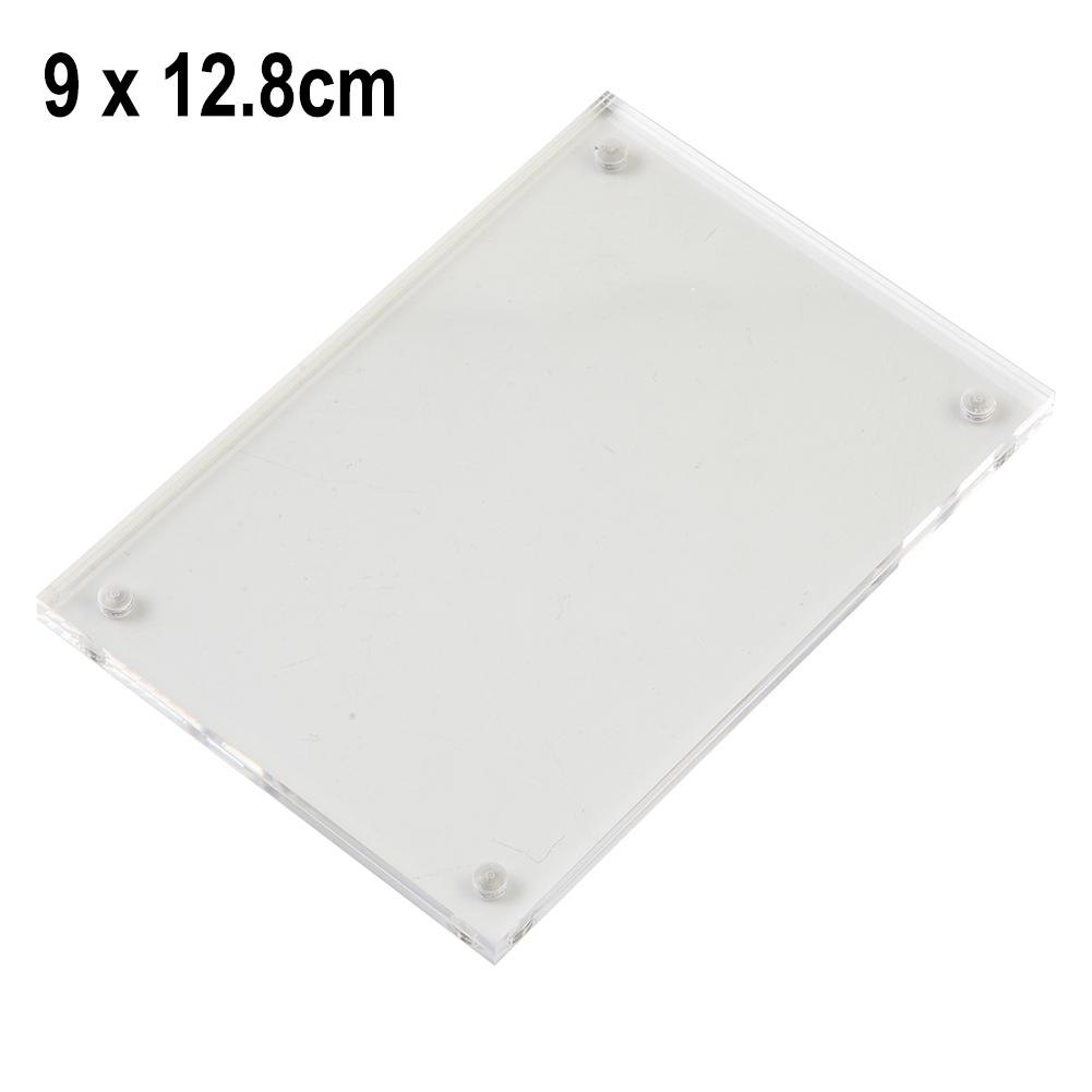 Transparent Acrylic Photo Frame Magnetic Poster Display Stand Easy To Install And Reliable To Use And Reliable To Use