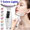 Electric 7 Colors Neck Beauty Instrument Skin Tightening Lifting Skin Care Tool  Women
