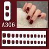 2024 Gentle, sweet, fresh, high-end, simple, printed, fashionable wearable manicure