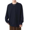 Easykode Long Sleeve Autumn Solid Long Sleeve Easy Relaxed Perfect for Everyday Casual All Size 2XL Men's T-Shirt, Clothing, Color, Moisture-Wicking,