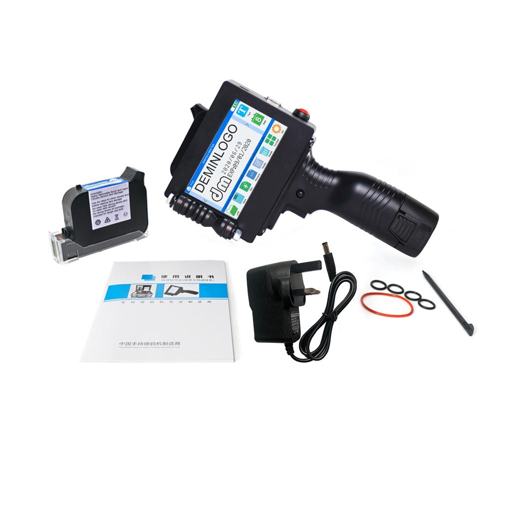 Ручной принтер Портативный струйный принтер Струйный принтер высокого разрешения с 4,3-дюймовым светодиодом