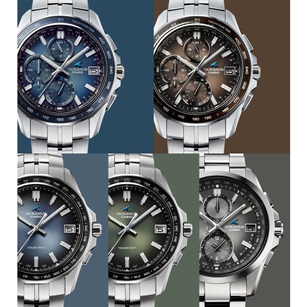 Casio OCEANUS Manta S400 OCW-S400RA-3AJF Green Dial Watch