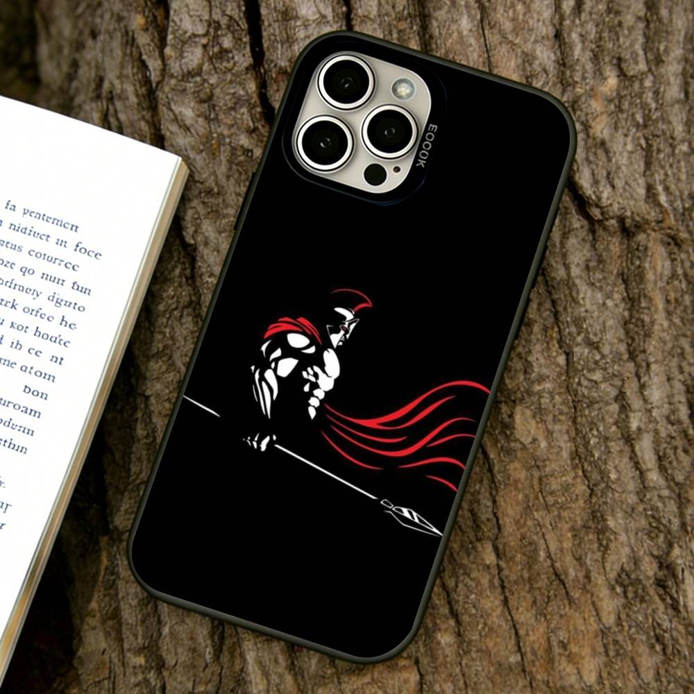 Древняя Спарта Чехол для телефона Для iPhone 17,16,15,14,13,12,11 Plus,Pro Max,XS,Красочный Серебряный Чехол для телефона Funda Cover
