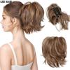 Synthetic Short Wavy Hair Extensions Claw Updo Ponytail Wig For Women Party Cosplay Use