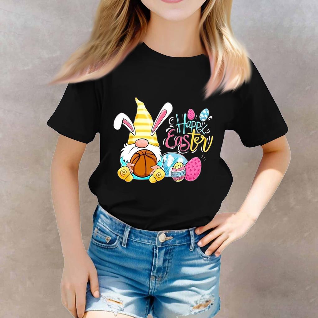 Футболки для малышей, девочек и мальчиков, детские футболки с короткими рукавами и принтом для мальчиков и девочек 1-12 лет