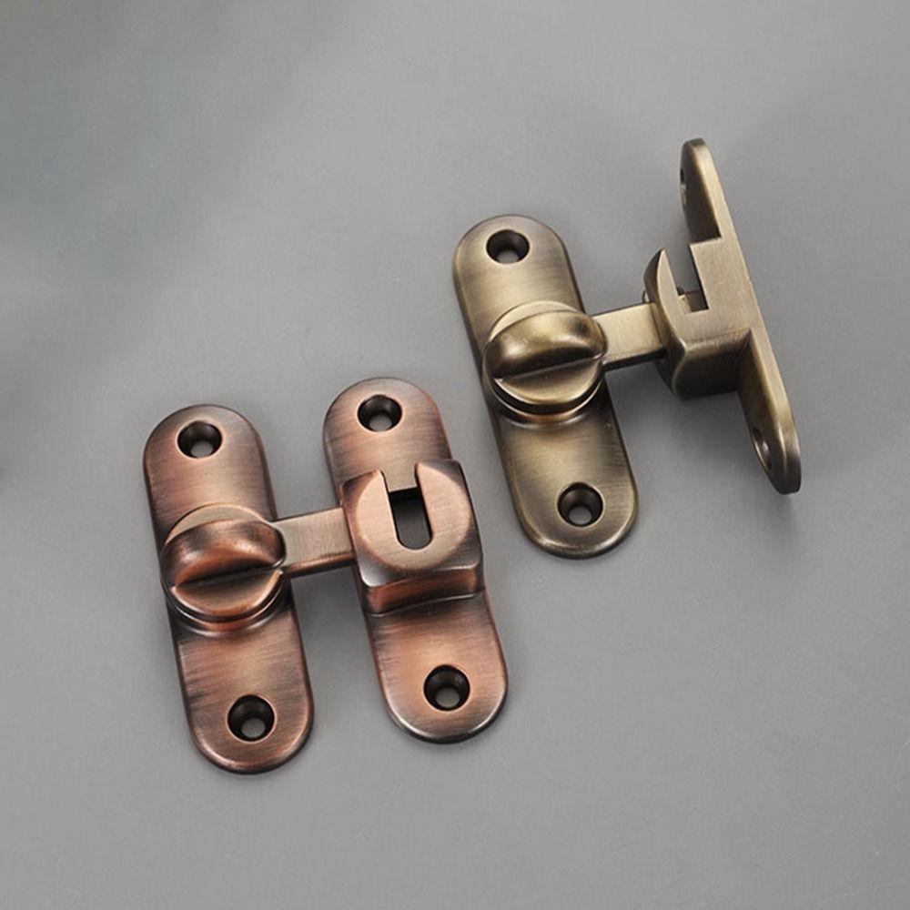 Zinc Alloy Sliding Door Latch 90°/180° Door Bolt New Door Buckle Door