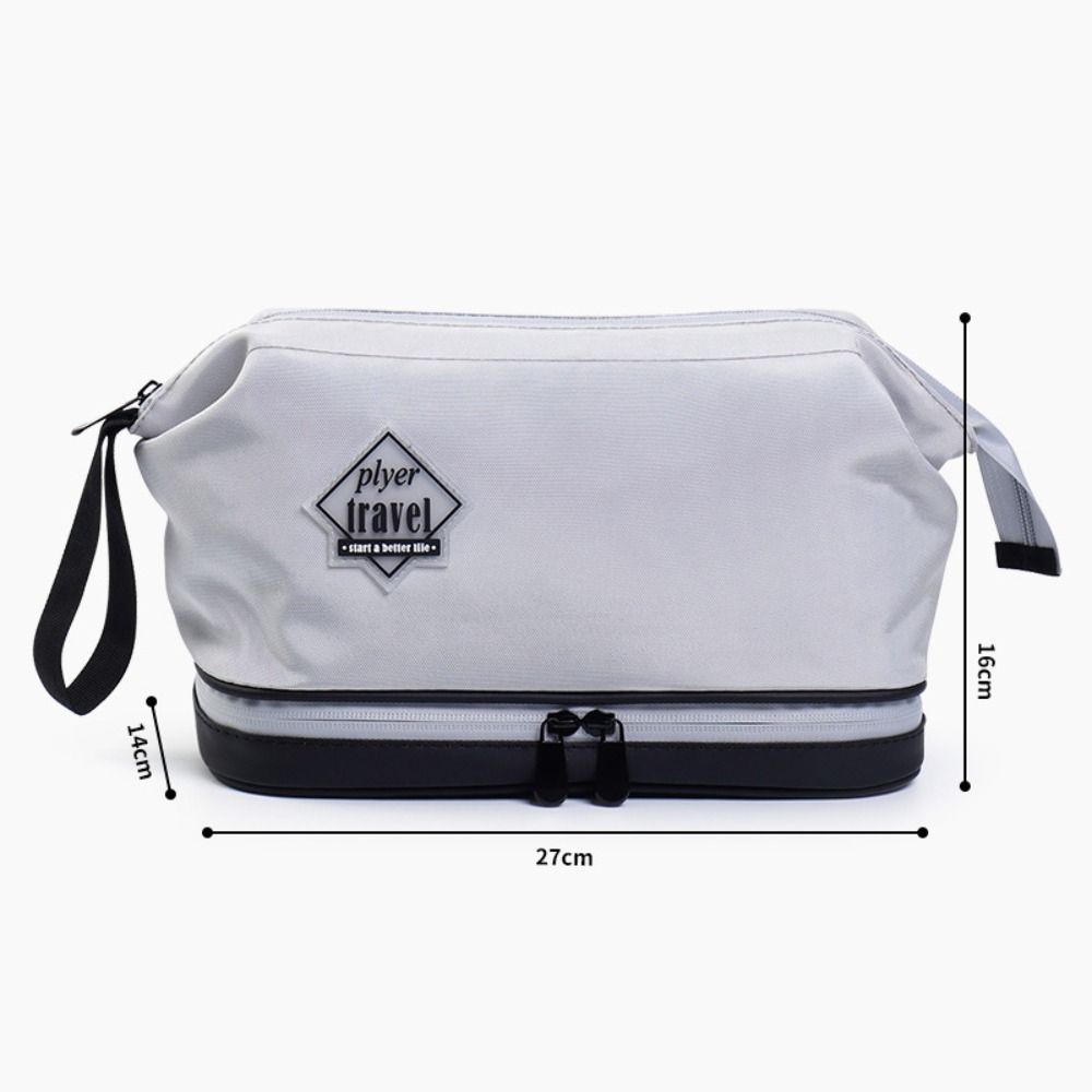 Большой вместительный органайзер для мелочей, водонепроницаемая сумка для туалетных принадлежностей, модная дорожная сумка для стирки, домашняя сумка