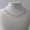 Jewelry Set With Water Drill For Bridal Wedding Gift With Geometric Design For Women