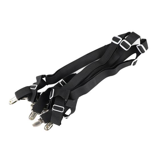 Держатель простыни, регулируемая резинка, прочный треугольный дизайн, простая установка, плотно прилегающий зажим для простыни