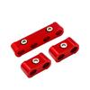 Universal 8/9/10mm Aluminum Car Spark Plug Wire Separator Mulitp-Color Spark Wire Line Clamp Auto Engine Modified Accessories