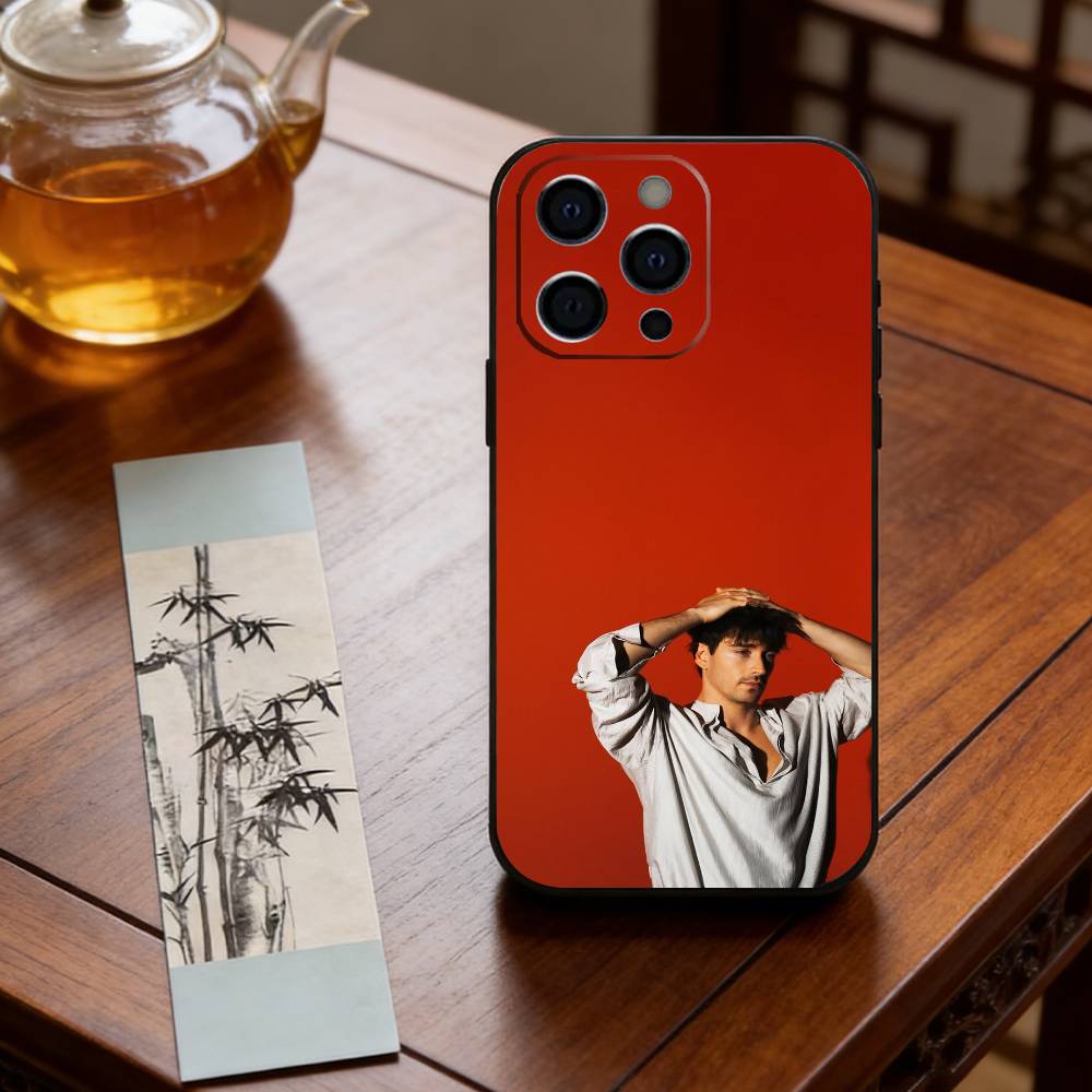 Чехол для телефона C-Charles Leclerc Силиконовый Мягкий Для IPhone 17 16 15 14 13 12 11 X XR Plus Pro Max Plus