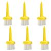 6 Pieces Golf Tees Low Resistance Golf Tees Plastic Long Ball Base Brush Tees