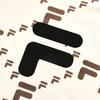 FILA Tokyo Studio Толстовка с капюшоном и принтом логотипа по всей поверхности Унисекс толстовки Светло-белый T11U216205DIV