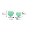 Colourful Heart Shape Acrylic Loose Spacer Beads for Jewelry Making DIY Accessories