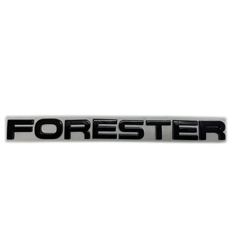 CLP4 Для Subaru Forester Логотип Буквы на заднюю часть автомобиля Значок Металлические Наклейки Значок Декаль Внешнее Украшение