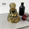 Gecko Skull Rose Ornament 3D Printed Skeleton Ornament, Gothic Resin Dark Academia Desktop Accessory Statue, Animal Sculpture for Halloween Home Party