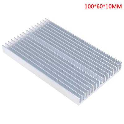 100*60*10мм Алюминиевый Радиатор Охладитель Радиатор для Чипа для IC LED Силовой Транзистор