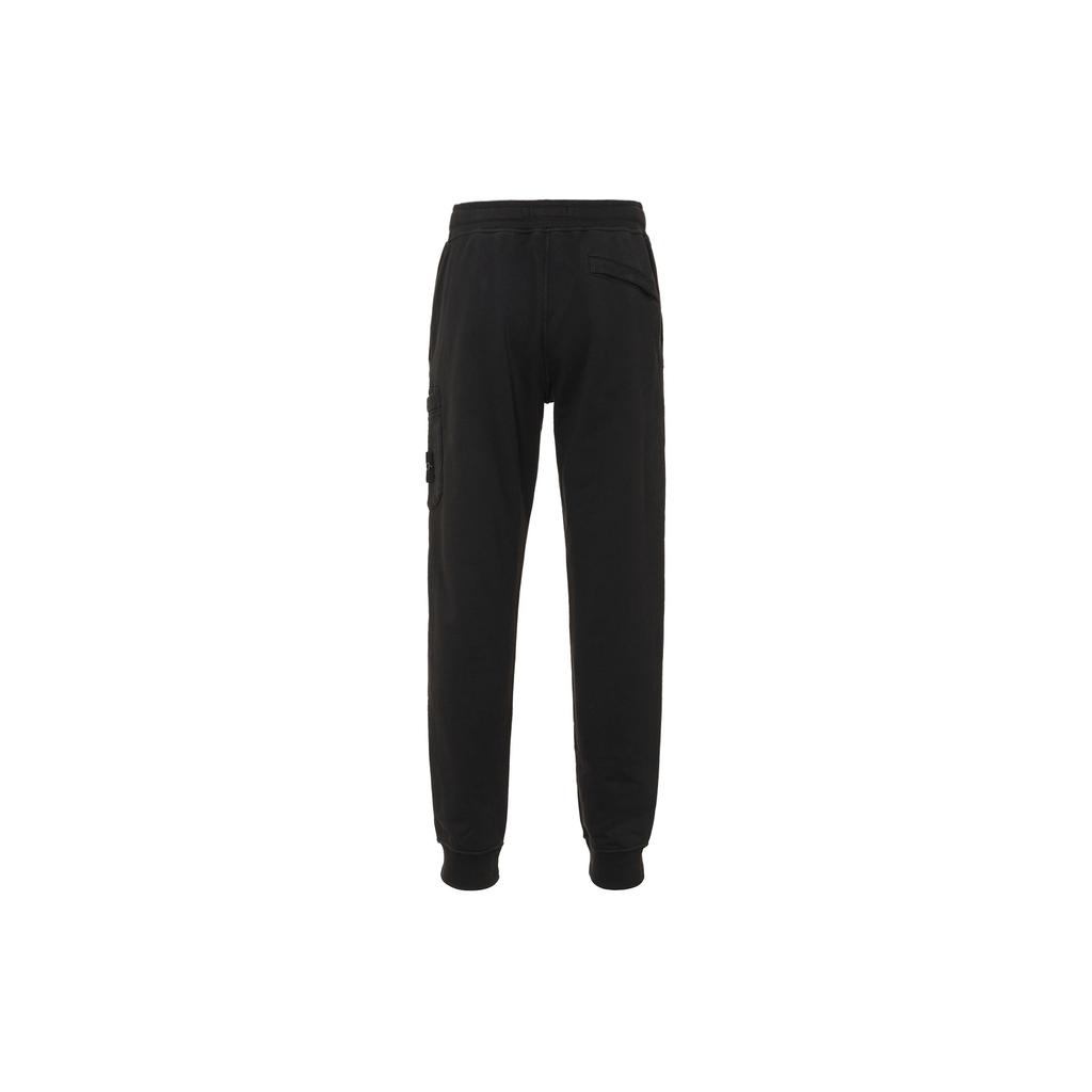 STONE ISLAND Classic Sweatpant Black Men Bottoms 721564551-V0029