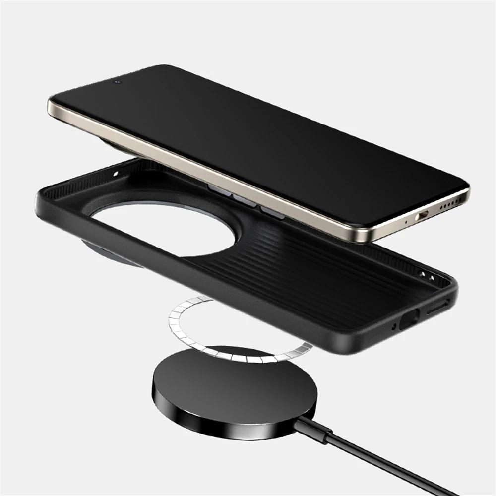 Чехол для Vivo X200 Pro с поддержкой Magsafe, тонкий, жесткий, из сплава, с защитой объектива, магнитный, для беспроводной зарядки, карбоновая крышка-оболочка, Vivo Grip
