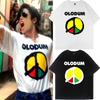 Король Поп-музыки Майкл Джексон MJ OLODUM Футболка Готическая Классическая С коротким рукавом Поп-музыка Уличные Футболки Унисекс для Мужчин Женщин Свободный Крой Модные Повседневные Топы