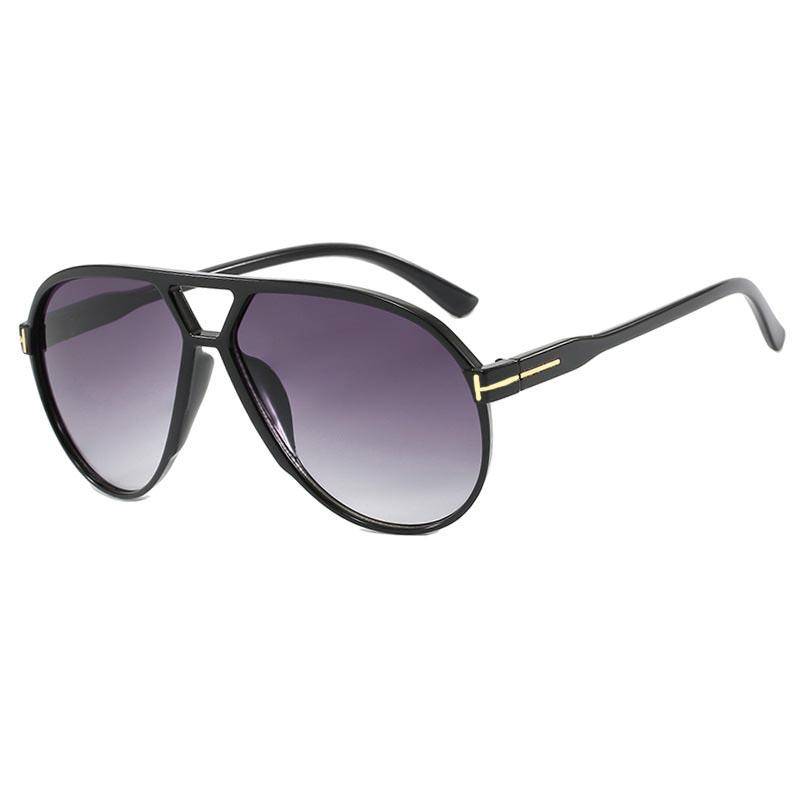 Женские солнцезащитные очки в ретро-оправе с большой оправой, солнцезащитные очки для отдыха на открытом воздухе, мужские очки с буквами и зеркалом Uv400