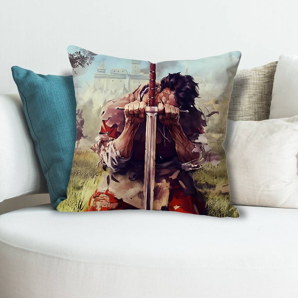 Наволочки Kingdom Come Deliverance для Спальни Гостиной Дивана Домашний Декор Полиэстеровая Наволочка на Подушку на Молнии