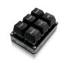 BTXETUEL Copy Paste Search Save Cut All 6 Keys Keyboard One Hand OSU Keypad Programmable Mechanical Shortcut Macro Keyboard for Work and Gaming