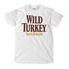 Белая футболка с логотипом Wild Turkey Bourbon - Быстрая доставка! Высокое качество! Футболка Unisex