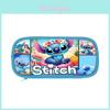 Двухслойный пенал Stitch для детей с полиэстером для хранения школьных принадлежностей