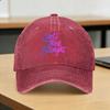 Cant Even Think Straight Funny Bisexual Bi Pride Flag Washed Baseball Cap  Street Style Sun Trucker Hat Spring Baseball Caps