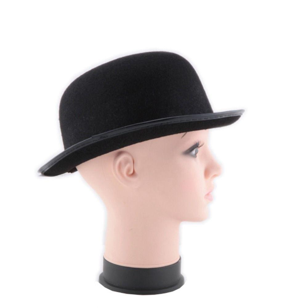 Role Play Magician Top Hat Halloween Props Bowler Top Hat Retro Top Cap  Party Supplies