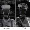 Для Volkswagen VW Tiguan 2017 2018 2019 2020 2025 Наклейка на ручку переключения передач AT Крышка-накладка для украшения рычага переключения передач Аксессуары для интерьера