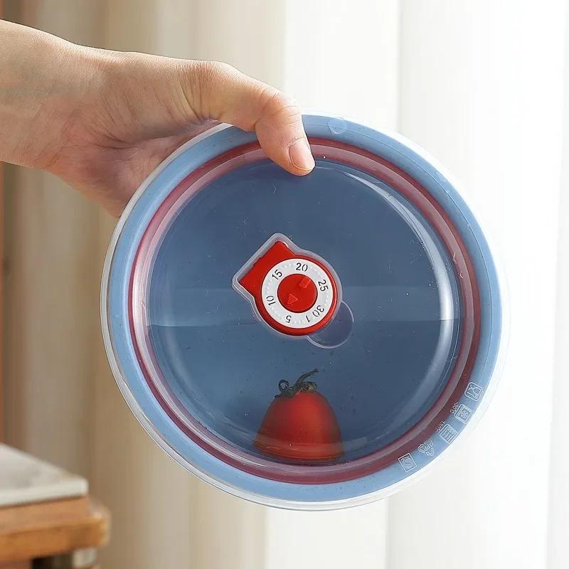 Набор мисок для сохранения свежести из пшеничной соломы, три штуки с крышками, герметичные контейнеры для хранения продуктов, экологичный подарочный набор