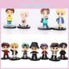Очаровательный набор из 7 мини-фигурок Bts Tinytan с изображением Dynamite Bangtan Boys Для подарка и коллекции