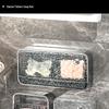 Настенная роскошная мыльница с крышкой и дренажем для ванной комнаты