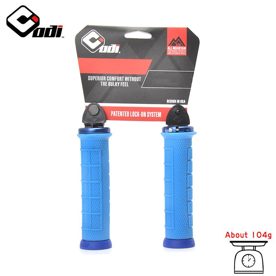ODI Silicone Lock-on Ultra-light Anti-slip Mountain Bike Handlebar Grip for Downhill & Off-road.